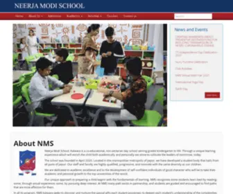 NMskalwara.org(Neerja Modi School) Screenshot