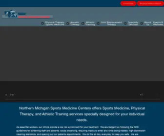 NMsportsmed.com(Northern Michigan Sports Medicine Center) Screenshot