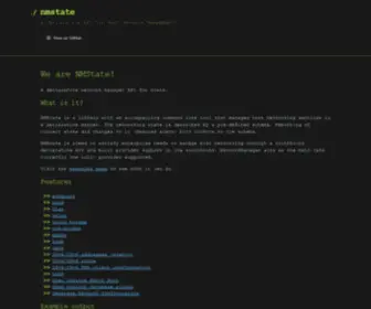 NMstate.io(We are NMState) Screenshot