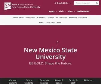 Nmsu.edu(New Mexico State University) Screenshot