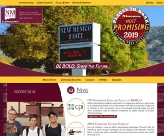 Nmsua.edu(New Mexico State University) Screenshot