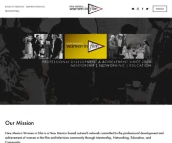 Nmwif.com(New Mexico Women in Film) Screenshot
