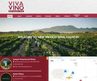 Nmwine.com(New Mexico Wine) Screenshot