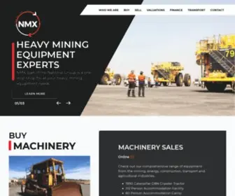 NMXchange.com(Machinery Sales) Screenshot