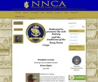 NNca.org(Navy Nurse Corps Association) Screenshot