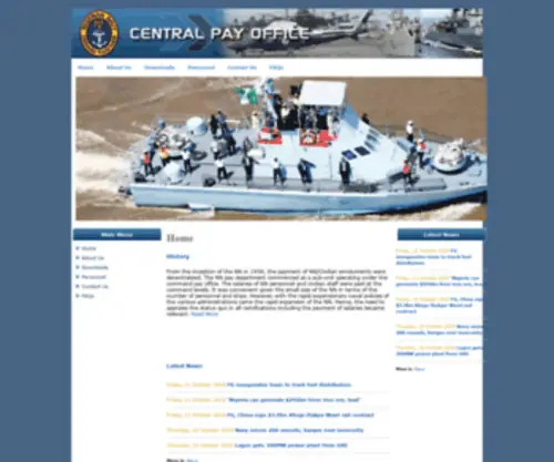 NNcpo.com(Nigeria navy) Screenshot