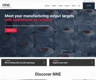 NNE.com(Focused pharma engineering) Screenshot