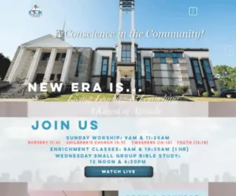 NNE.org(New Era Church) Screenshot