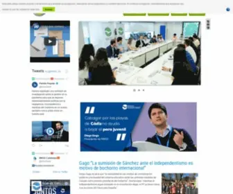 NNGG.org(Nuevas Generaciones del Partido Popular) Screenshot