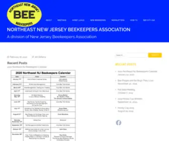 NNjbees.org(A division of New Jersey Beekeepers Association) Screenshot