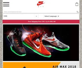 NNKDNK.com(Nike Sneakers Sale Store Online) Screenshot