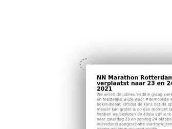 NNmarathonrotterdam.nl(NN Marathon Rotterdam) Screenshot