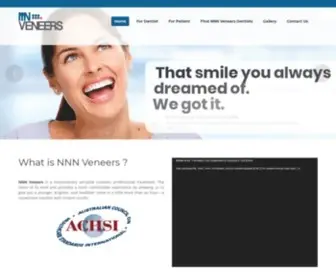 NNNveneers.com(NNN Veneers) Screenshot