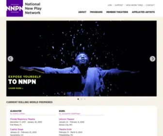 NNPN.org(National New Play Network) Screenshot