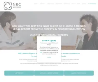 NNRC.org.uk(NRC Medical Experts) Screenshot