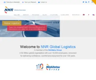 NNrusa.com(NNR Global Logistics) Screenshot