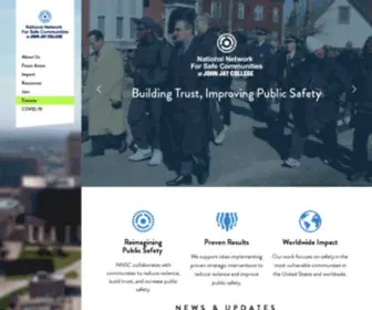 NNscommunities.org(National Network for Safe Communities (NNSC)) Screenshot