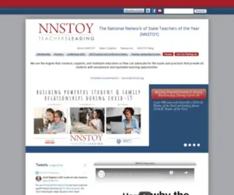 NNstoy.org(National Network of State Teachers of the YearNational Network of State Teachers of the Year) Screenshot