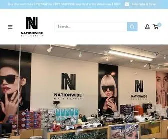 NNsupply.com(Nationwide Nail Supply) Screenshot