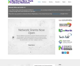 NNYLN.org(Northern New York Library Network) Screenshot