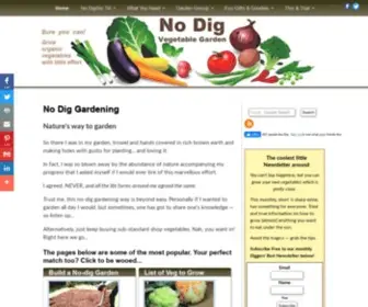 NO-Dig-Vegetablegarden.com(Vegetable gardening) Screenshot