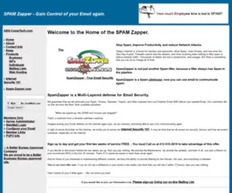 NO-Junkmail.com(The SPAM Zapper is) Screenshot