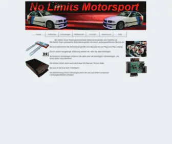 NO-Limits-Motorsport.de(Microcontrollerboard) Screenshot