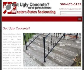 NO-More-Ugly-Concrete.com(We have the solution for you) Screenshot