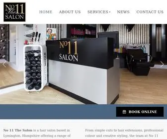 NO11Thesalon.com(Number 11) Screenshot