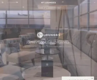 NO1Lounges.com(Award-Winning Airport Lounges & Other Pre-Flight Services From Official CoolBrand®) Screenshot