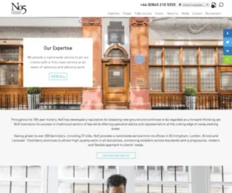 NO5.com(No5 Barristers' Chambers) Screenshot