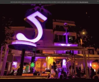 NO5Ibiza.com(Number 5 Ibiza) Screenshot