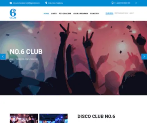 NO6.cz(NO.6 CLUB BAR) Screenshot