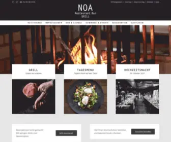 Noa-Restaurant.ch(Noa Restaurant) Screenshot