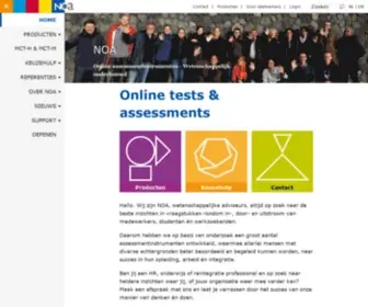 Noa-VU.nl(Online assessments & psychologische tests) Screenshot