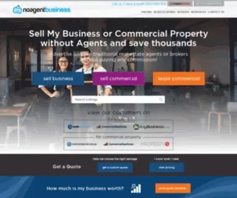 Noagentbusiness.com.au(Sell Your Business or Commercial Property) Screenshot