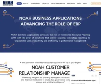 Noahapplication.com(NOAH Business Applications) Screenshot