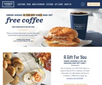 Noahs.com(Bagel Sandwiches) Screenshot