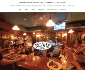 Noahsfinefood.com(Noah’s Restaurant) Screenshot