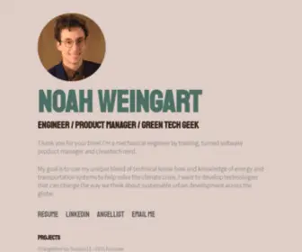 Noahweingart.com(Noah Weingart Noah Weingart) Screenshot