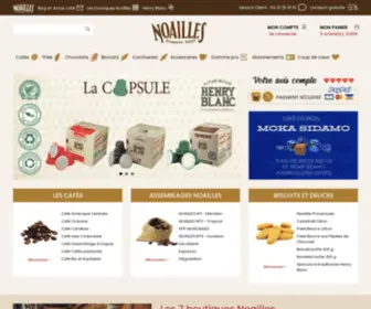 Noailles.com(Torréfaction Noailles) Screenshot