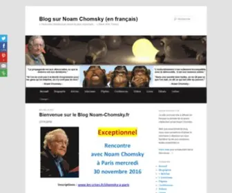 Noam-Chomsky.fr(Blog sur Noam Chomsky (en français)) Screenshot