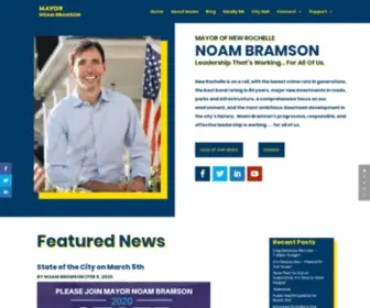 Noambramson.org(Mayor Noam Bramson) Screenshot