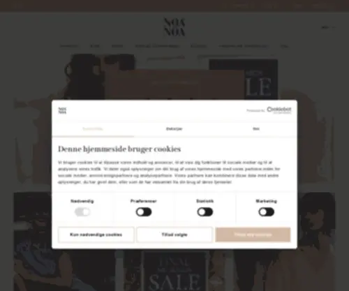 NoaNoa.dk(Shop kvalitetmodetøj til dame og børn online) Screenshot