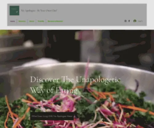 Noapologies-Beyourownchef.com(Plant Based Chef) Screenshot