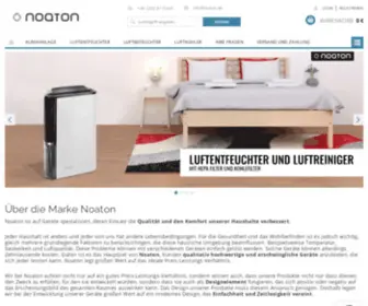 Noaton.de(Luftentfeuchter und Luftreiniger) Screenshot