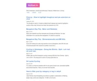 Nobal.in(Frontend Architect) Screenshot