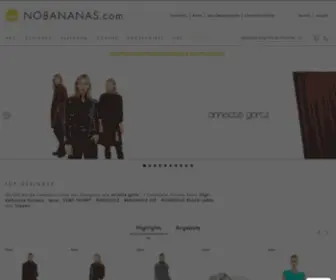 Nobananas.com(Exklusive Designermode im NOBANANAS Onlineshop) Screenshot