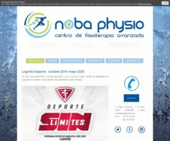 Nobaphysio.com(Logroño Deporte) Screenshot