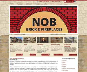 Nobbrick.com(NOB Brick & Fireplaces Fort Wayne) Screenshot